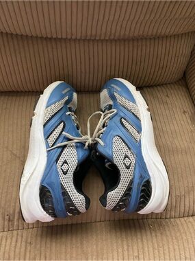 Apex Mens Running Shoes - Blue, White, Black